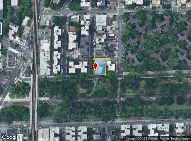  2206 Holland Ave, Bronx, NY Parcel Map