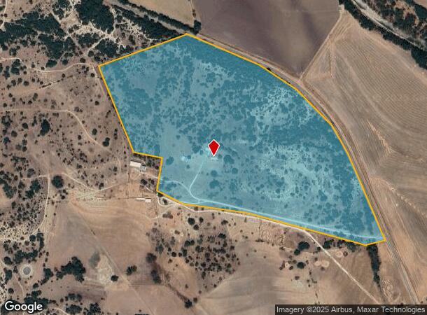  845 Fm 2527, Lampasas, TX Parcel Map