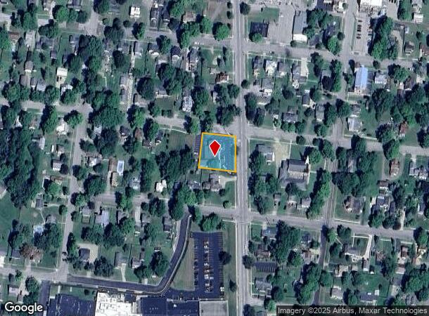 303 S Hillsdale St, Homer, MI Parcel Map