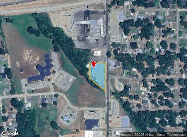  715 Main St, Hooks, TX Parcel Map