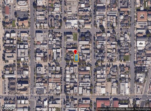 717 E 8Th St, Long Beach, CA Parcel Map