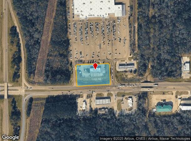 1220 W Oak St, Amite, LA Parcel Map