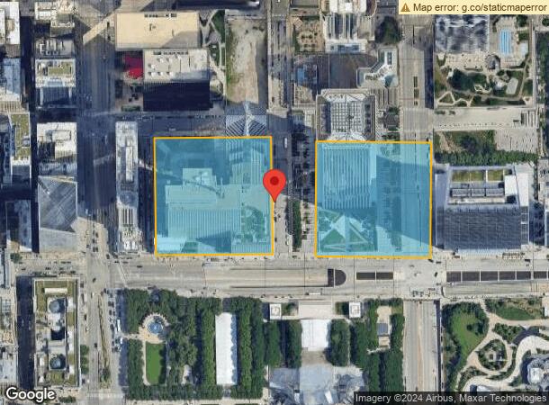  130 E Randolph St, Chicago, IL Parcel Map