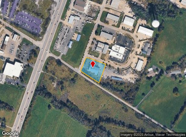  100 Moore Dr, Nicholasville, KY Parcel Map