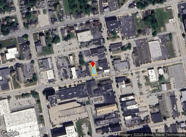  25 W Chestnut St, Washington, PA Parcel Map