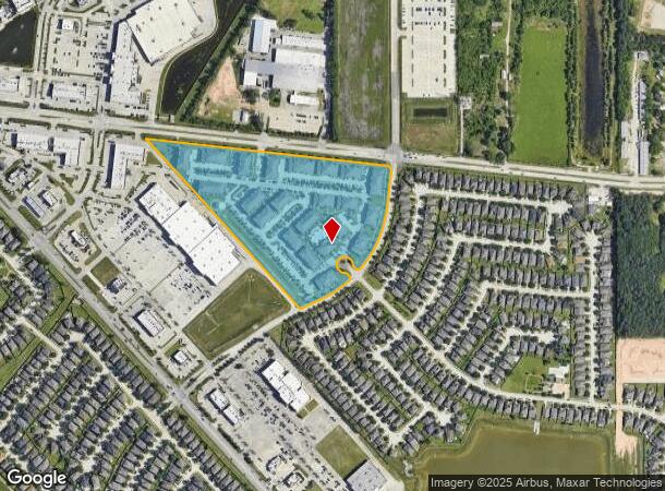  21801 Northcrest Dr, Spring, TX Parcel Map