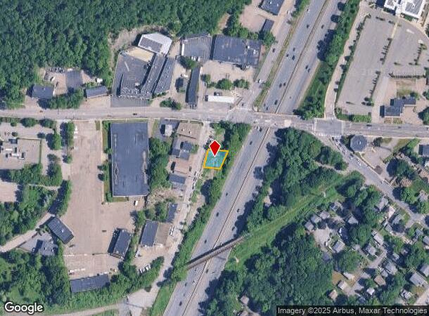 14 Green St, Waltham, MA Parcel Map