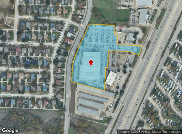  3941 N Central Expy, Plano, TX Parcel Map