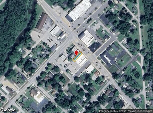  126 S Saginaw St, Saint Charles, MI Parcel Map