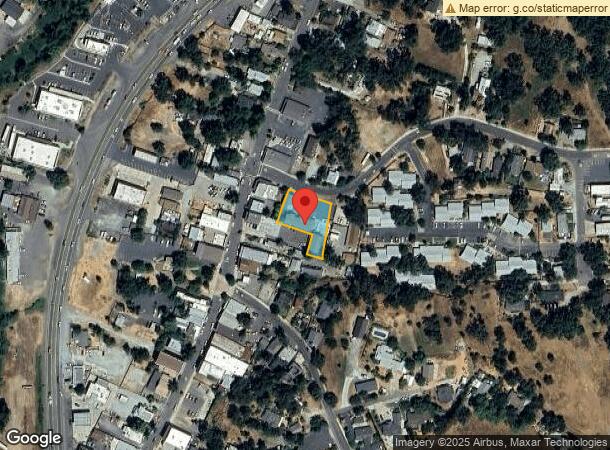  10301 Willow St, Jamestown, CA Parcel Map