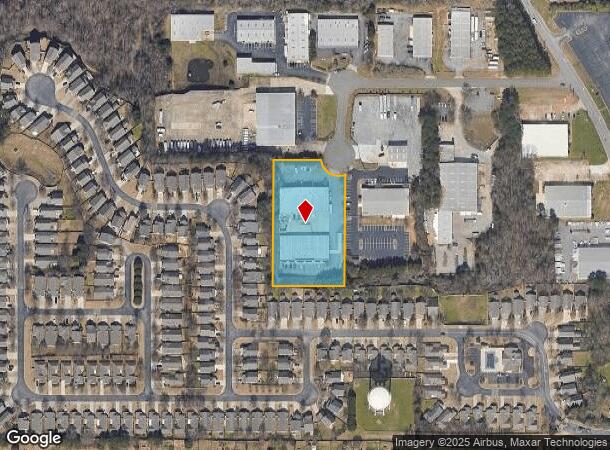  5190 Performance Dr, Cumming, GA Parcel Map