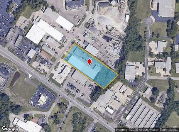  3143 Production Dr, Fairfield, OH Parcel Map