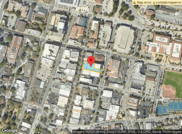  417 Alvarado St, Monterey, CA Parcel Map