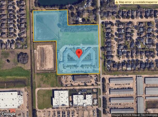  2750 Miller Ranch Rd, Pearland, TX Parcel Map