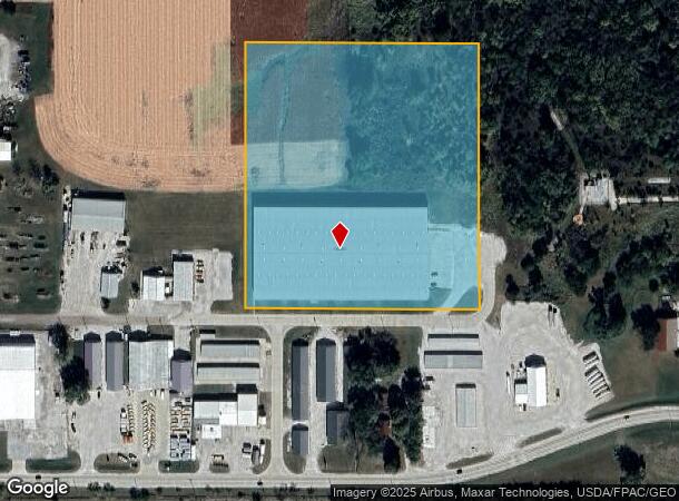  1800 Industrial Park Rd, Webster City, IA Parcel Map