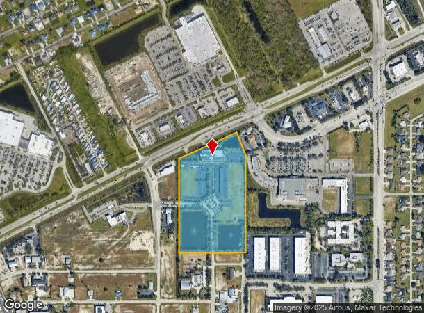 125 Sw 3Rd Pl, Cape Coral, FL Parcel Map
