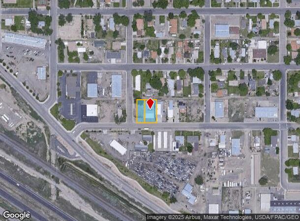  613 E Grand Ave, Fruita, CO Parcel Map