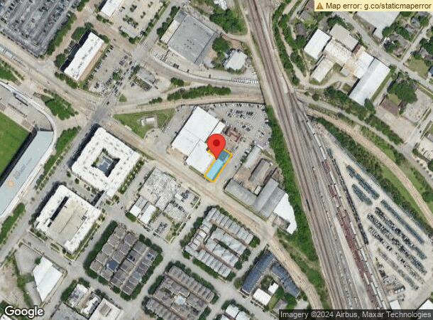  2515 Texas St, Houston, TX Parcel Map