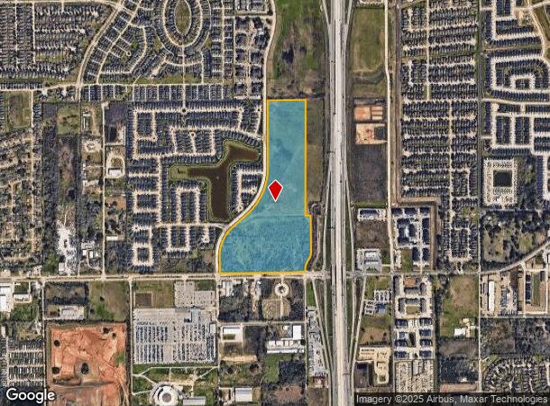  1865 Almeda Genoa Rd, Houston, TX Parcel Map