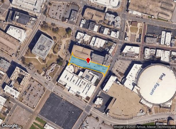  S B B King Blvd, Memphis, TN Parcel Map