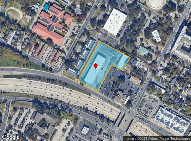 706 W Ben White Blvd, Austin, TX Parcel Map