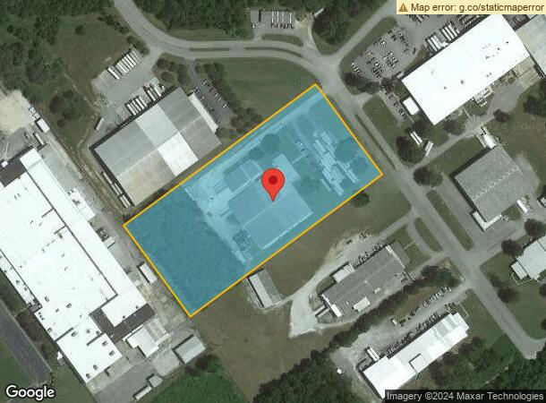  208 Industrial Blvd, Tullahoma, TN Parcel Map