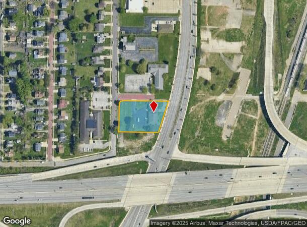  850 S Main St, Akron, OH Parcel Map