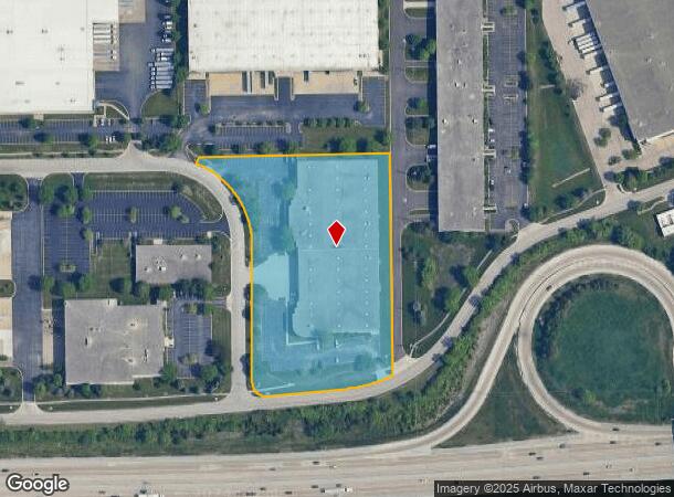  100 Overland Dr, North Aurora, IL Parcel Map