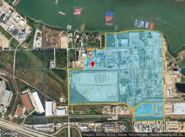  12501 Strang Rd, La Porte, TX Parcel Map