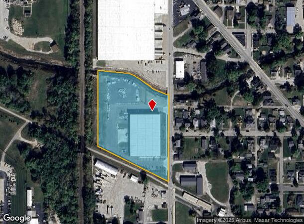 320 N Patterson St, Lebanon, IN Parcel Map
