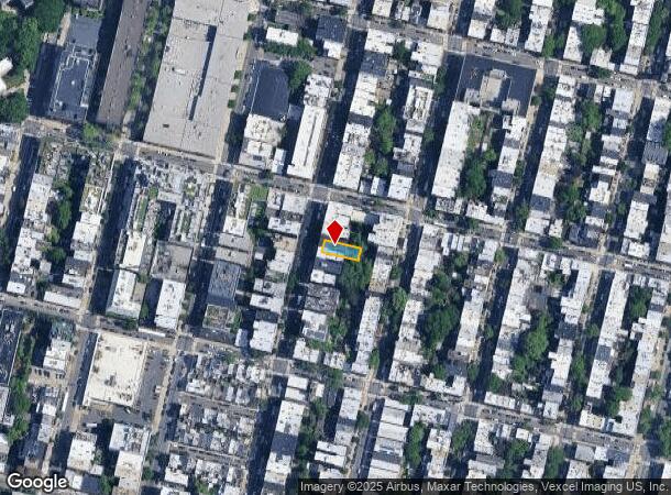  721 Willow Ave, Hoboken, NJ Parcel Map