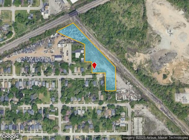  812 Lexington Ave, Flint, MI Parcel Map