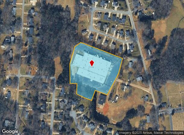 3211 Falling Creek Rd, Hickory, NC Parcel Map