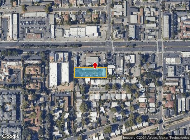  3390 El Camino Real, Santa Clara, CA Parcel Map