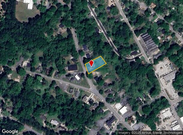 115 W Campbellton St, Fairburn, GA Parcel Map