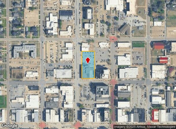  201 N Bdwy, Shawnee, OK Parcel Map