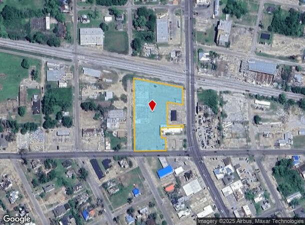  1007 Broad & Jeff Davis, Selma, AL Parcel Map