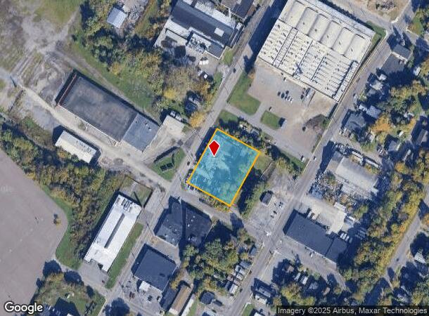 810 Hiawatha Blvd E, Syracuse, NY Parcel Map