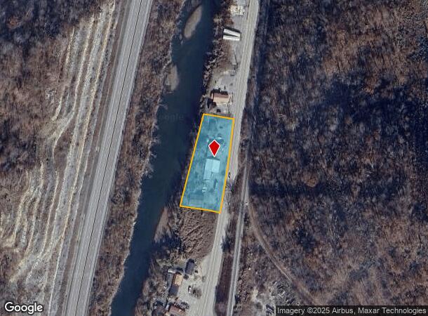  3964 Hanging Rock Hwy, Stollings, WV Parcel Map