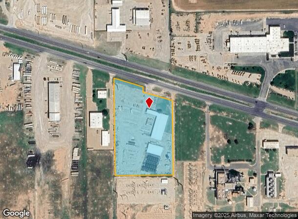  3302 E Slaton Rd, Lubbock, TX Parcel Map