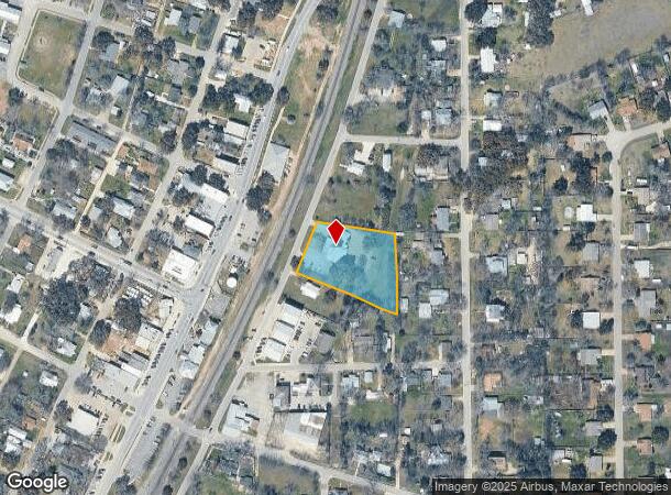 211 Railroad St, Buda, TX Parcel Map