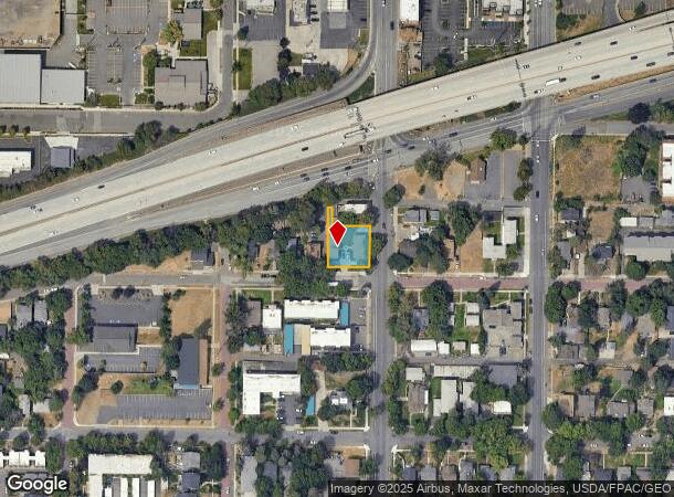 1608 W 6Th Ave, Spokane, WA Parcel Map