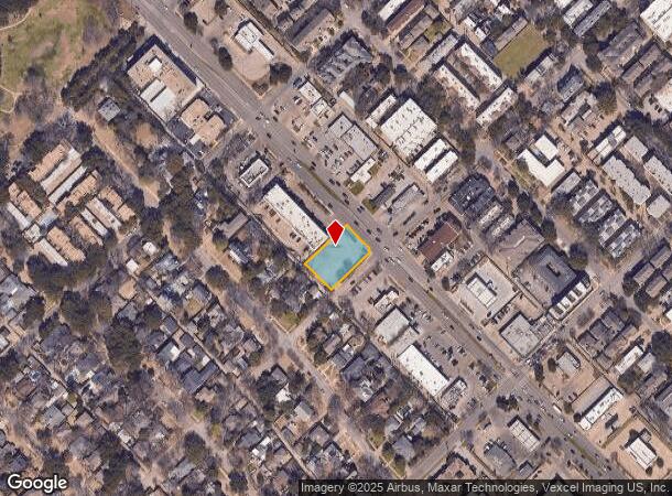  4401 Lemmon Ave, Dallas, TX Parcel Map