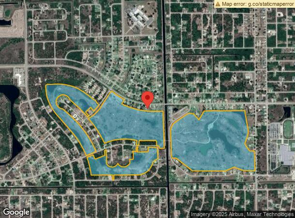  670 Milwaukee Blvd, Lehigh Acres, FL Parcel Map