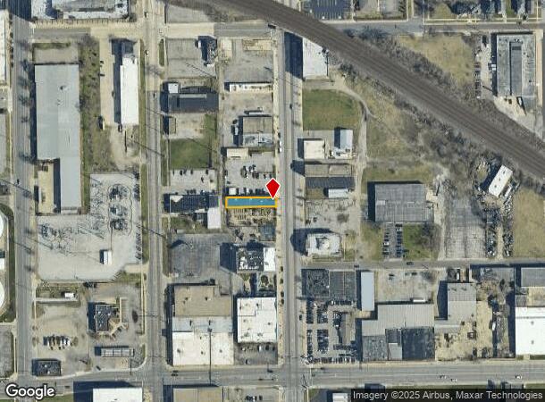  747 S Michigan St, South Bend, IN Parcel Map