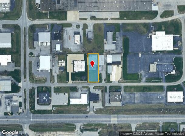  1516 Directors Row, Fort Wayne, IN Parcel Map