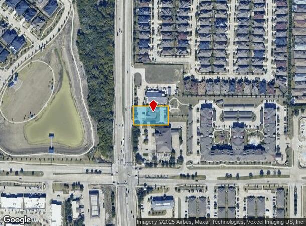  6351 S Custer Rd, Mckinney, TX Parcel Map