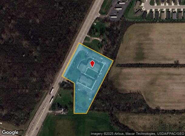 8380 N Telegraph Rd, Newport, MI Parcel Map