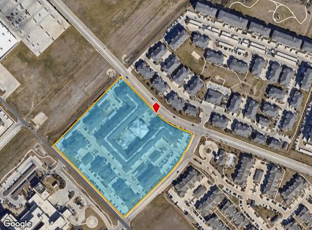 580 Creekside Way, New Braunfels, TX Parcel Map