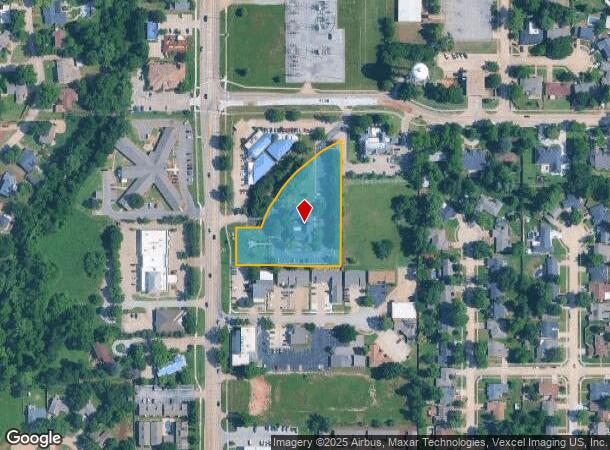 621 24Th Ave Sw, Norman, OK Parcel Map